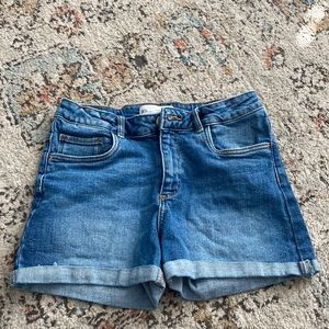 Zara girls shorts